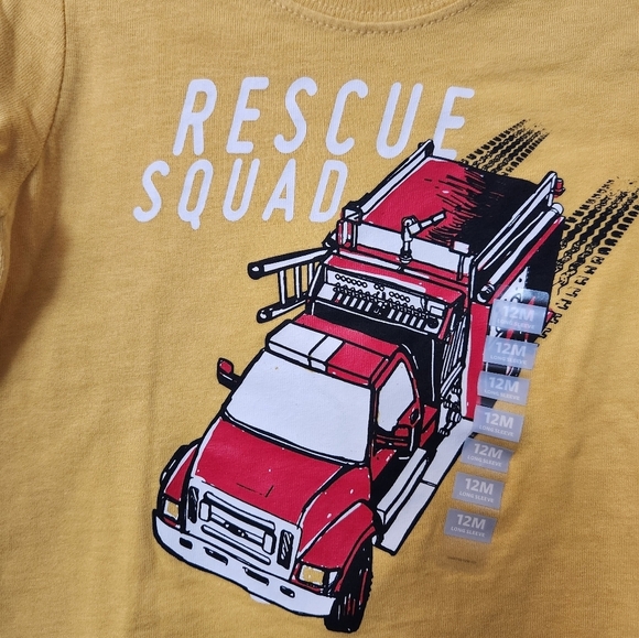 Carter's toddler size 12 month long sleeve shirt - Picture 4 of 5